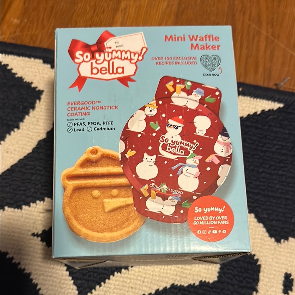 So Yummy Bella Mini Waffle Maker